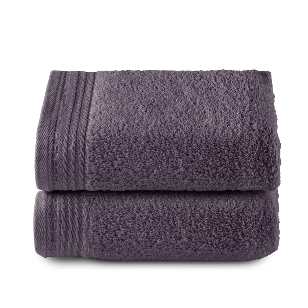 Top Towel Premium 2-Piece Hand Towel Set | 100% Combed Cotton | Marengo