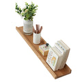 Oakerland 32-Inch Solid Oak Floating Shelves | Wooden Picture Ledge Wall Shelf