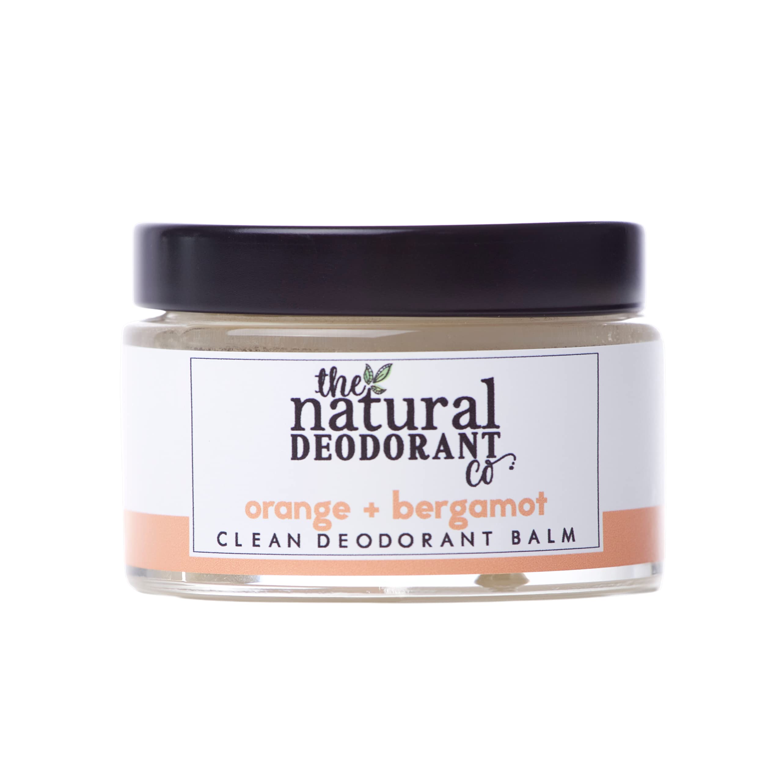 Natural Deodorant Co Clean Balm Orange & Bergamot - Plastic Free 55g