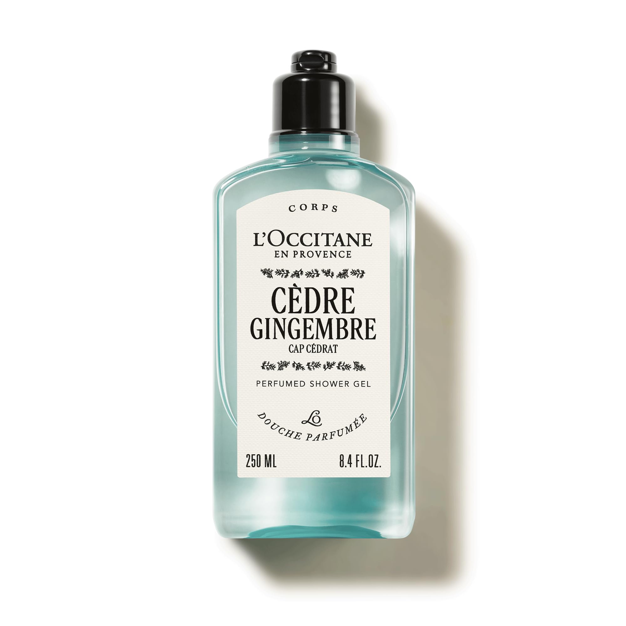 L'Occitane Cédre Gingembre Shower Gel – Refreshing Cedarwood & Ginger 250ml