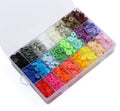 ilauke 408 Sets Plastic T5 Snap Buttons with Case – 24 Rainbow Colors