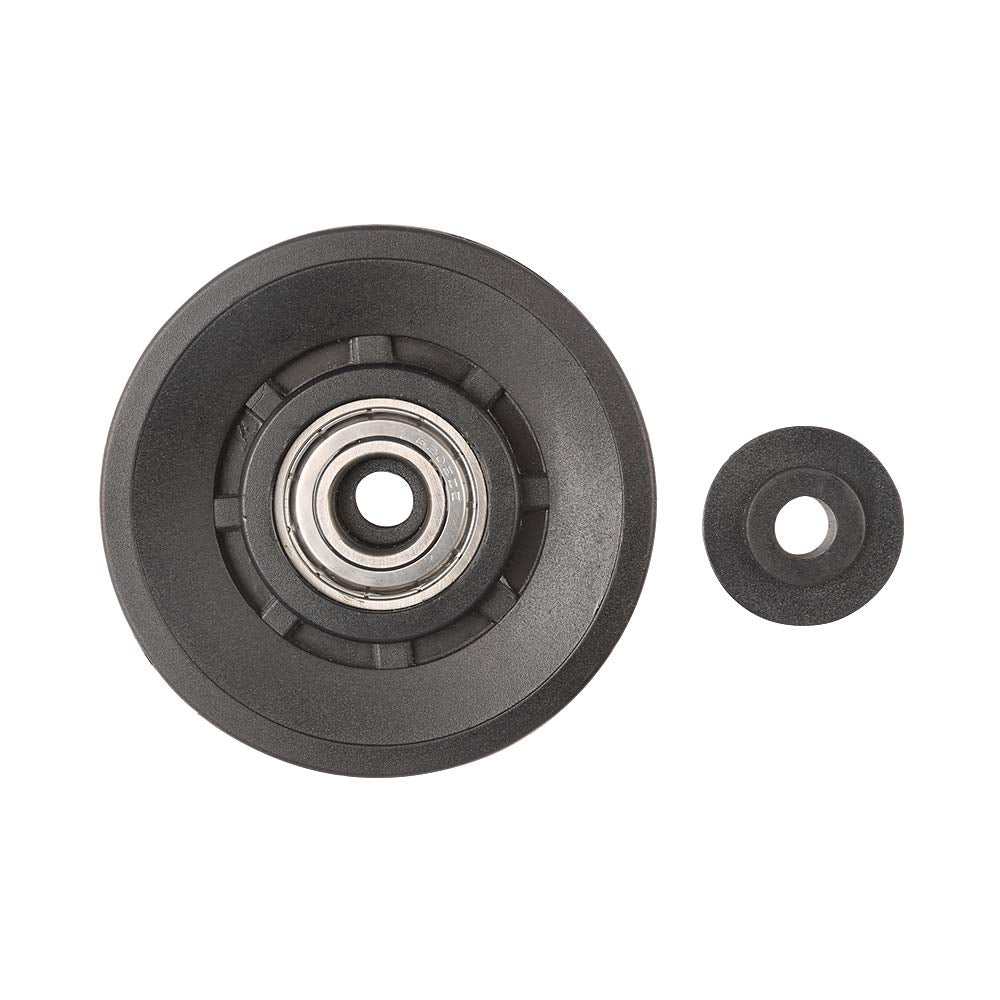 Topfinder 90mm Universal Bearing Pulley Wheel for Gym Cable Machine (12Pcs)