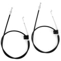 Fukaisu 2pcs Sofa Recliner Cables, Universal Recliner Handle Pull Cable Hook Exposed Couch Release Repair Cable with S Tip Replacement Parts for Most - image 1