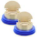 MAGICLULU 2Pcs Shower Drain Backflow Preventer – Copper Alloy Non-Return Drain Valve, Anti-Odour One-Way Floor Insert for Bathroom, Kitchen - image 1