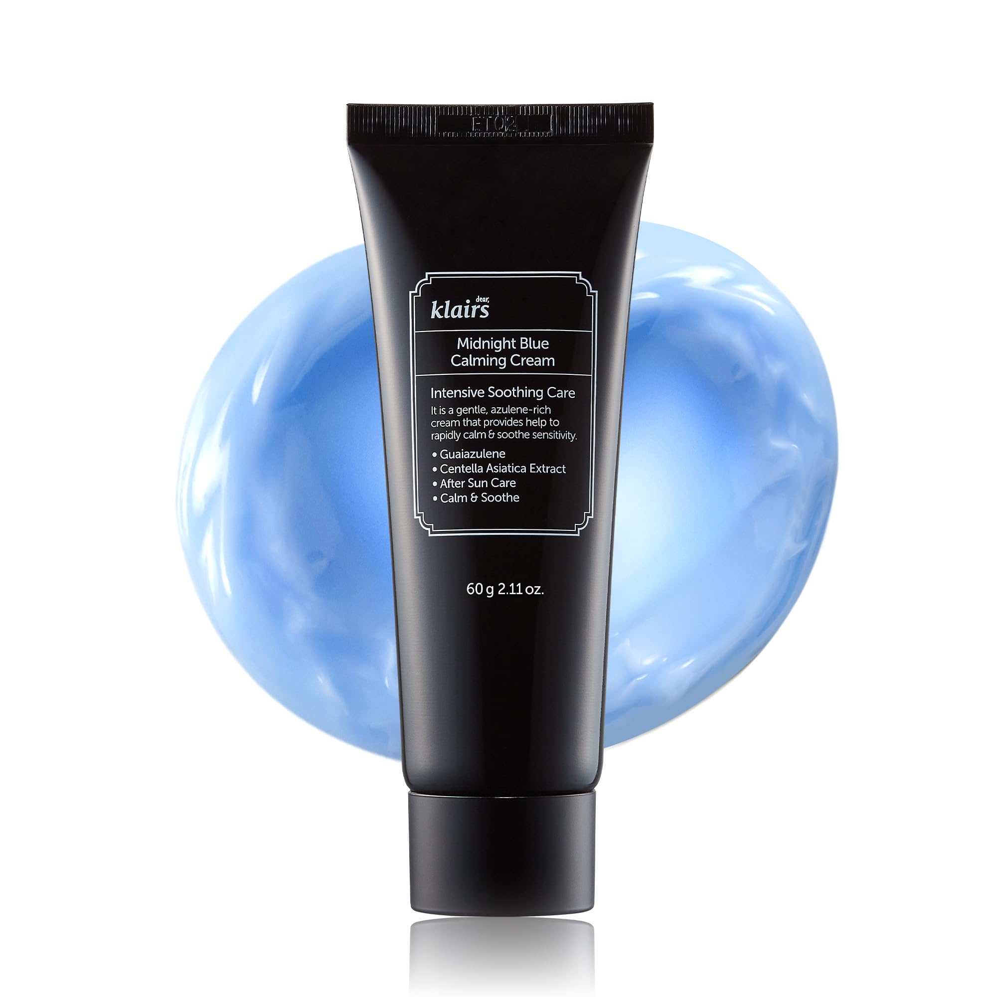 DearKlairs Midnight Blue Calming Cream | Soothing Centella - 2oz