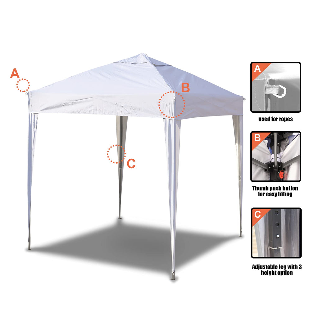 Sanheng 3x3m Pop Up Gazebo – Heavy Duty Waterproof Outdoor Canopy Tent