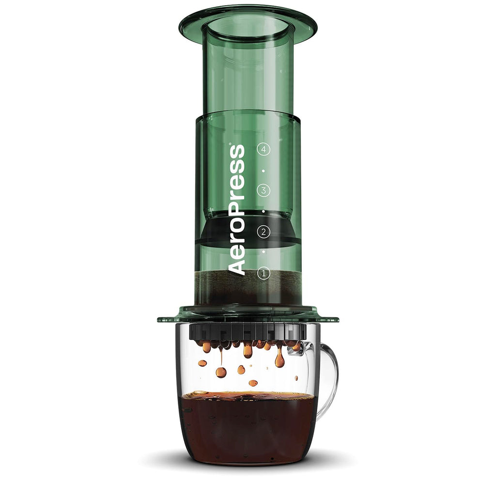 AeroPress Clear Coffee Press – Shatterproof Tritan 3-in-1 Brewer