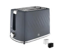 Swan Windsor 2 Slice Toaster – 7 Browning Levels & Defrost – Grey