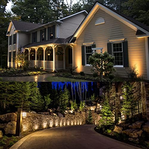 AHOTSUK 6W LED Well Lights – IP67 Waterproof Low Voltage Ground Lighting