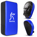 Odoland Boxing Mitts and Kick Pad Set | PU Leather Focus Pads - Blue