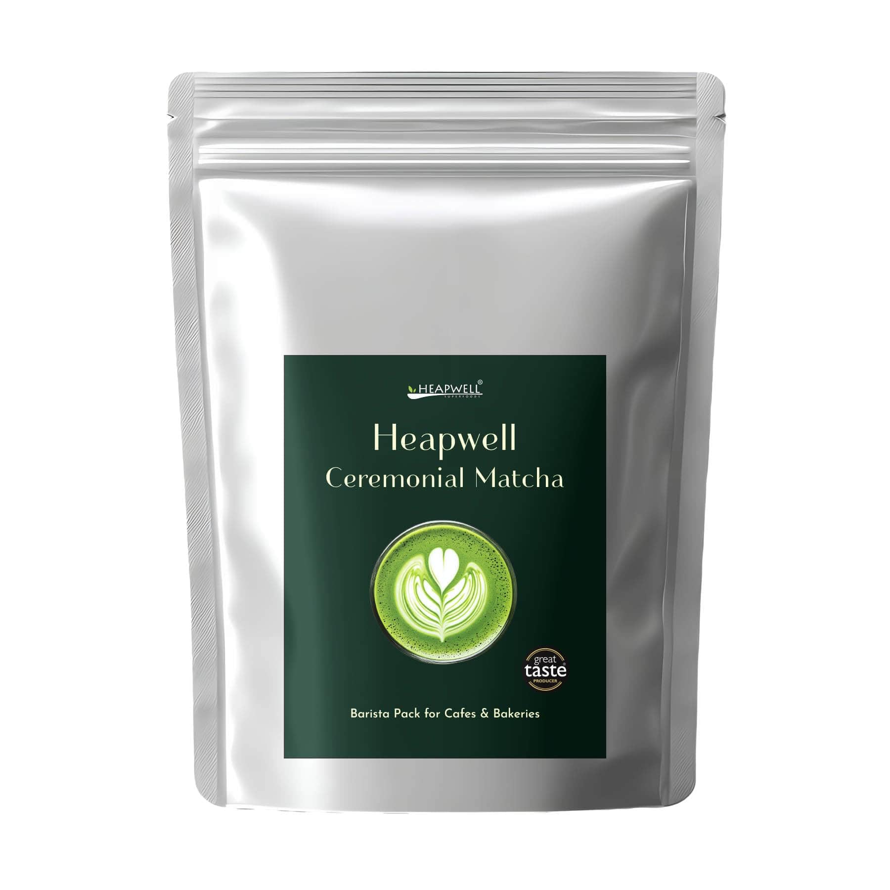 Heapwell Ceremonial Grade Matcha Powder – 250g Authentic Japanese Green Tea