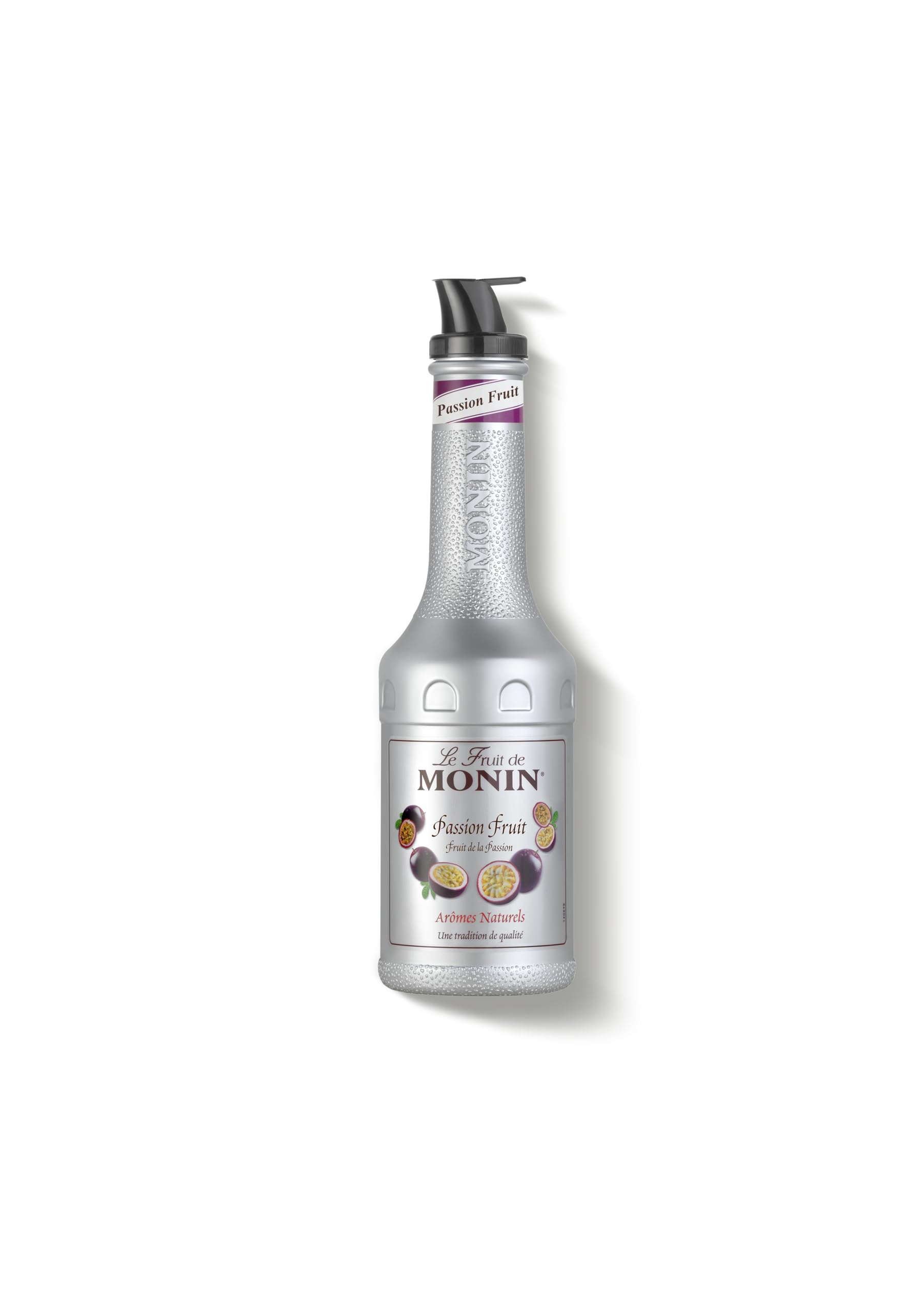 Monin Passion Fruit Puree 1L – Natural Fruit Mix for Cocktails