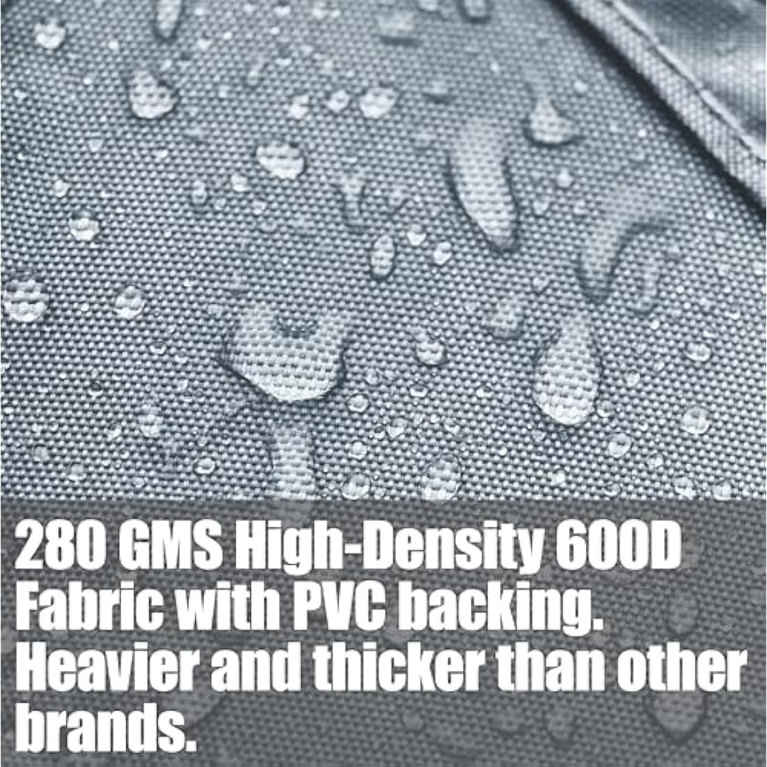 Kingsbridge Cantilever Parasol Cover | 600D Heavy Duty Waterproof Grey