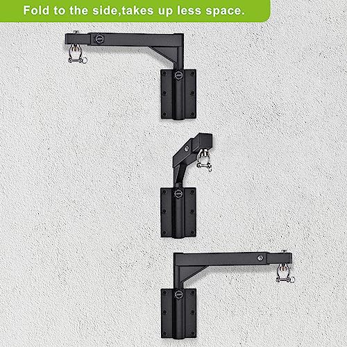 BeneLabel Heavy Duty Punch Bag Bracket | Adjustable Wall Mount Hanger