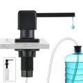 CREA Built-in Kitchen Sink Soap Dispenser | Matte Black Stainless Steel