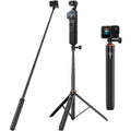 53.5" Selfie Stick Tripod for GoPro, DJI & Action Cameras