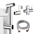 WEIDMAX Stainless Steel Handheld Bidet Sprayer Kit for Toilet Hygiene