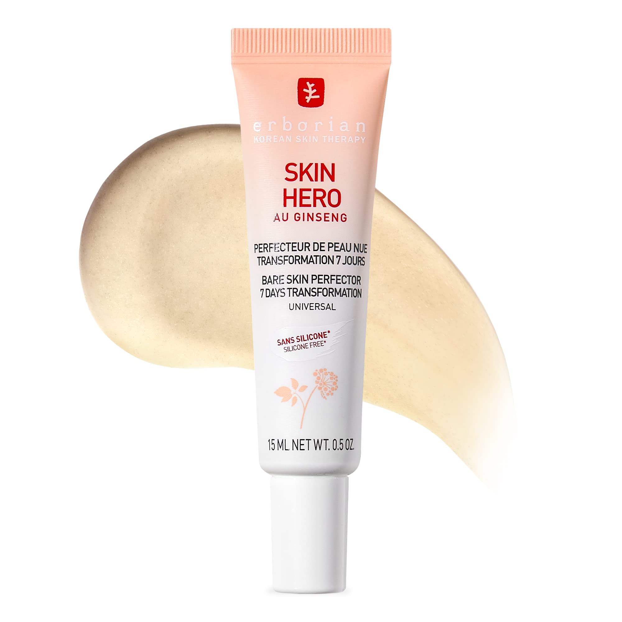 Erborian Skin Hero Bare Skin Perfector with White Ginseng - 15 ml