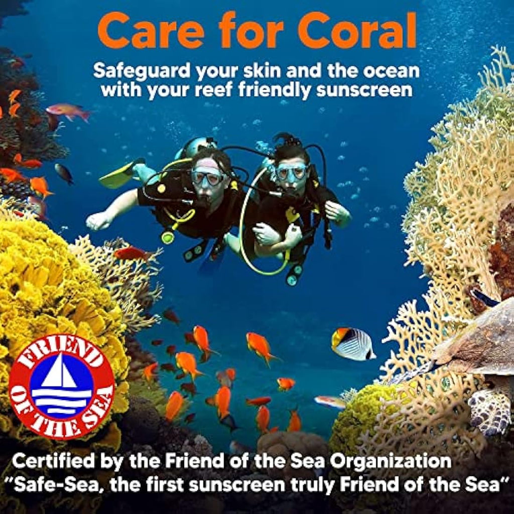 Safe Sea SPF 50 Zinc Oxide Mineral Sunscreen & Anti-Jellyfish Lotion