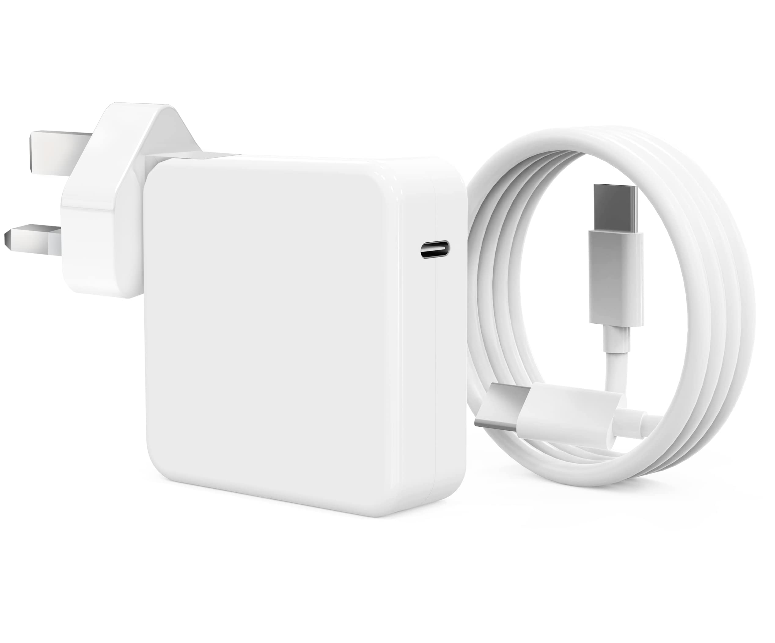 96W USB C Super Fast Charger for MacBook Pro & Air | 2M Cable