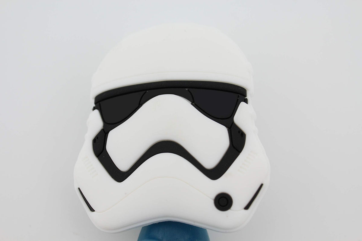 Finex 2 pcs Set Star Stormtrooper Head Toothbrush Holders with Suction Cup for Wall in Bathroom at Home Darth Vador - image 4