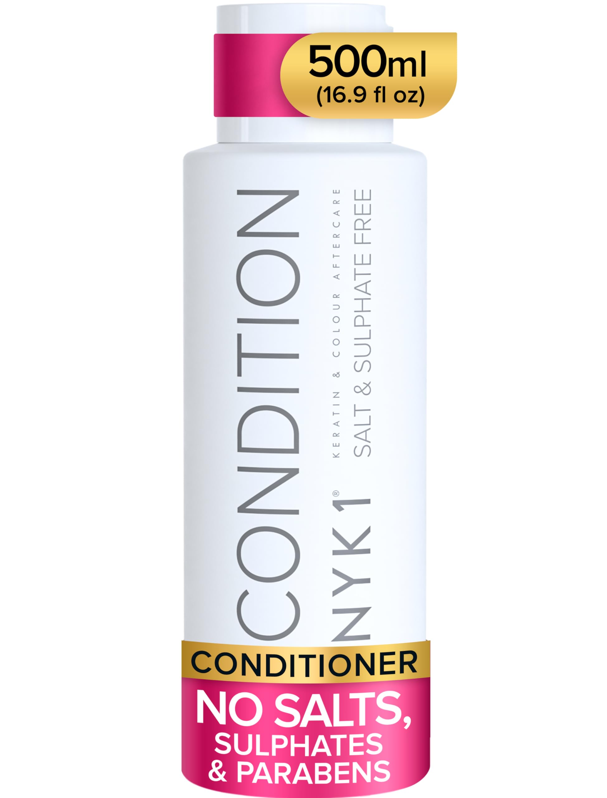 NYK1 Salt & Sulphate Free Conditioner | Keratin & Extension Care 500ml