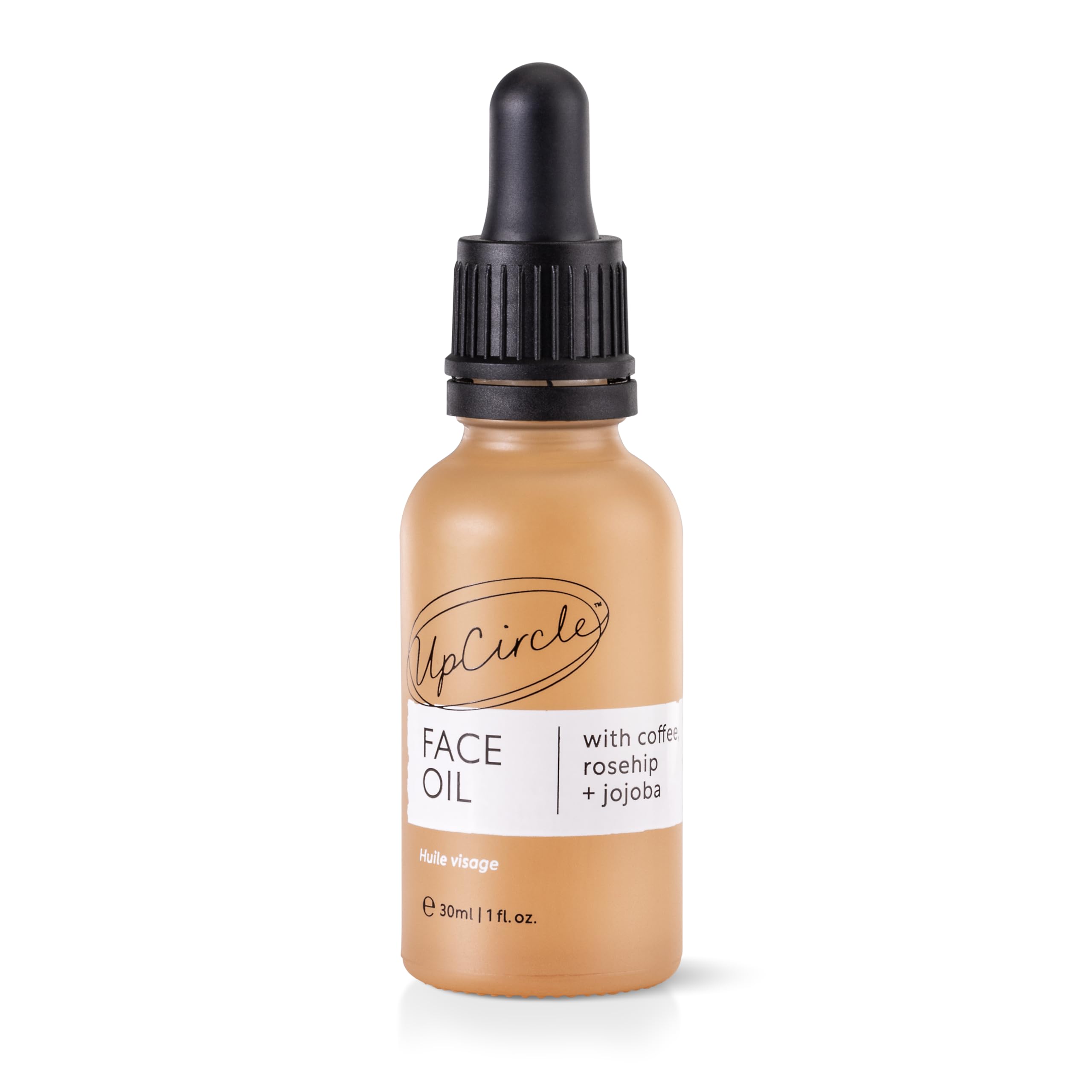 UpCircle Organic Face Oil with Vitamin C, Coffee & Rosehip - Hydrating 30ml