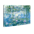 Wieco Art - Claude Monet Water Lilies Giclee Canvas Wall Art, 24x32in