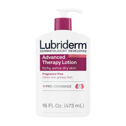 Lubriderm Advanced Therapy Fragrance-Free Body Lotion for Dry Skin, 16oz