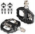 Jolof Store MTB Pedals | Dual Platform SPD Compatible Nylon Fiber