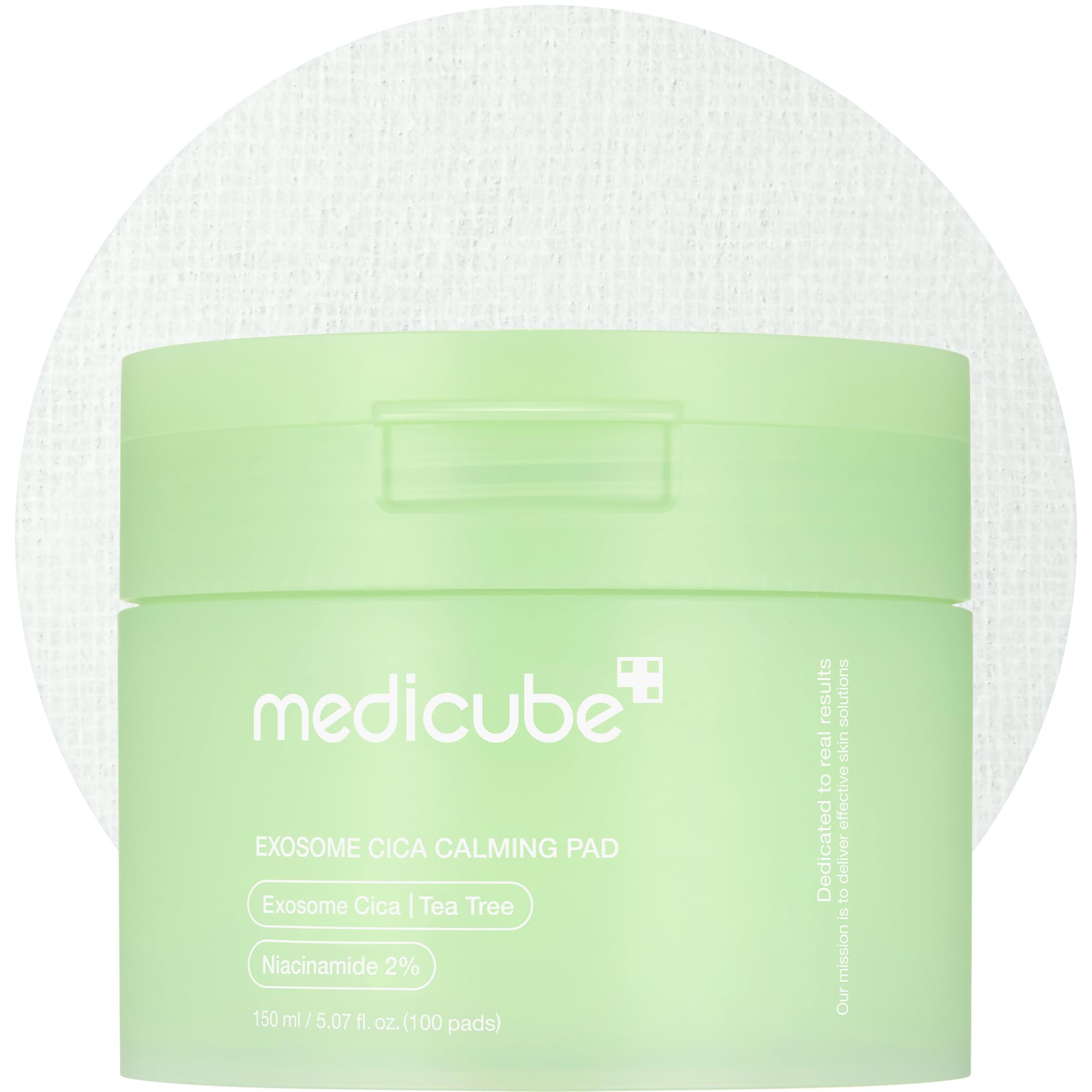 Medicube Exosome Cica Tea Tree Calming Toner Pads for Sensitive Skin