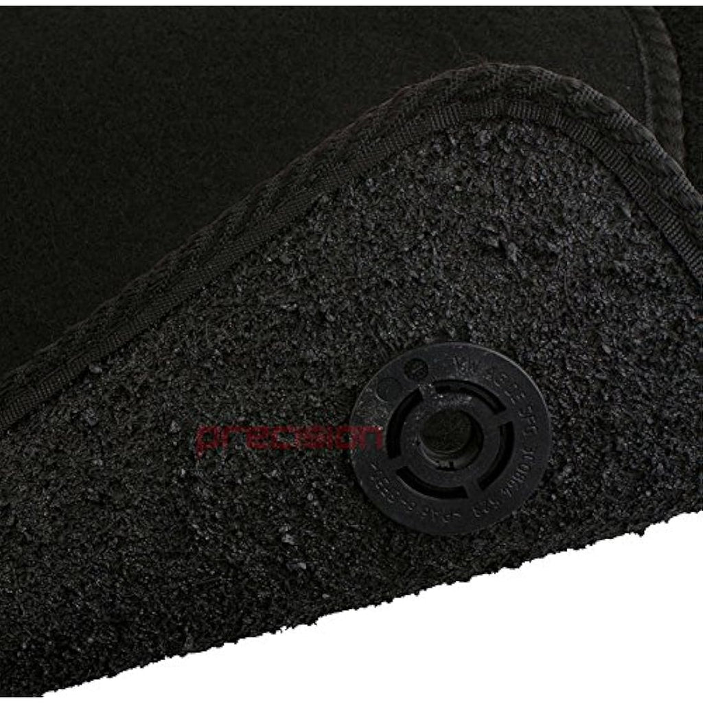 VW Golf MK7 (2013-2020) GTD Logo Black Tailored Car Mats