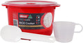 Décor Microwave Rice Cooker – 2.75L Capacity with Paddle & Cup