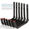 Heavy Duty Garage Ladder Hooks – 6 Pcs Wall Mount Hangers
