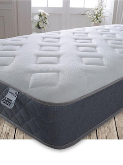 Starlight Beds Small Single Hybrid Memory Foam Mattress | 2ft6 Spring