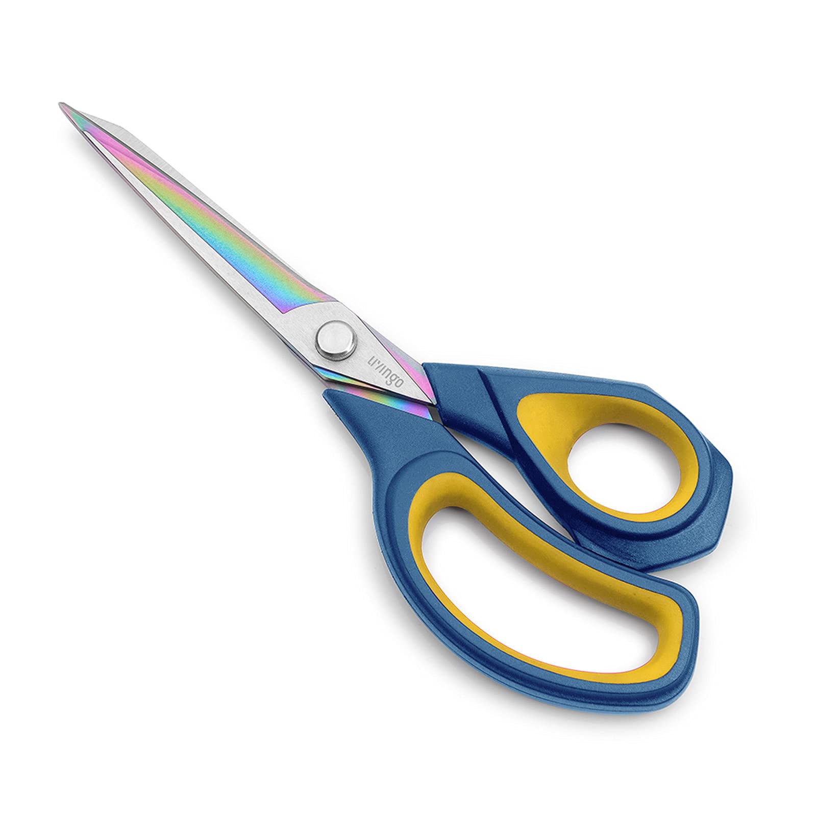 LIVINGO 9.5" Fabric Scissors | Heavy Duty Titanium Sewing Shears