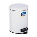 WENKO Leman Cosmetic Pedal Bin White 5 L - image 1
