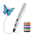 LIHUACHEN RPC200B 3D Printing Pen Set | Gesture Control with 12 PLA Colors