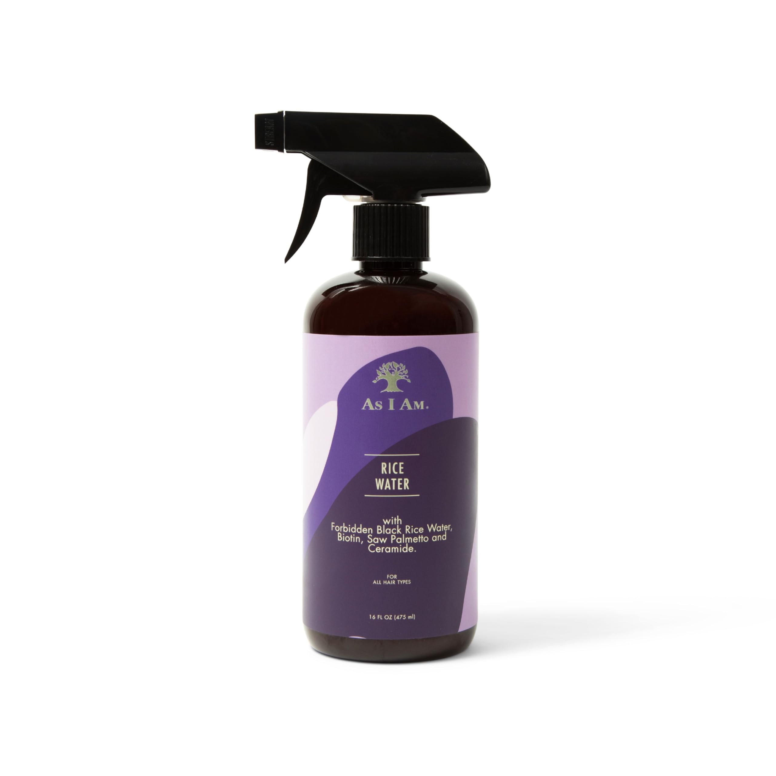 As I Am Rice Water Spray – Strengthening Leave-In Hair Growth Treatment 16oz