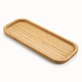 Bamboo Vanity Tray – Minimalist Bathroom Counter Organizer