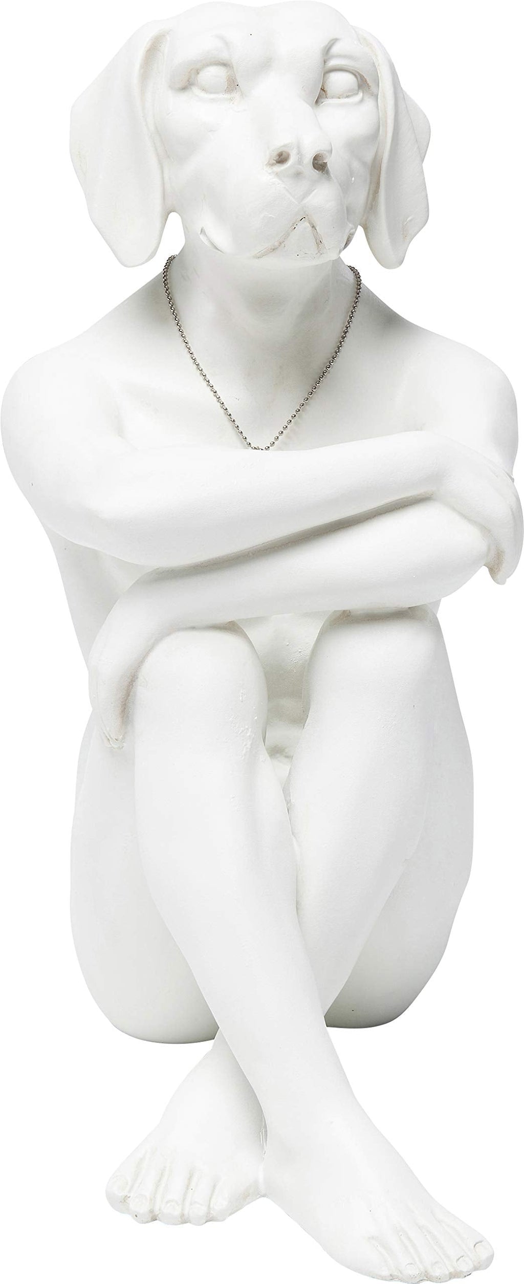 Kare Design Dog Marc Figurine - Gillie and Marc Cream Art Sculpture