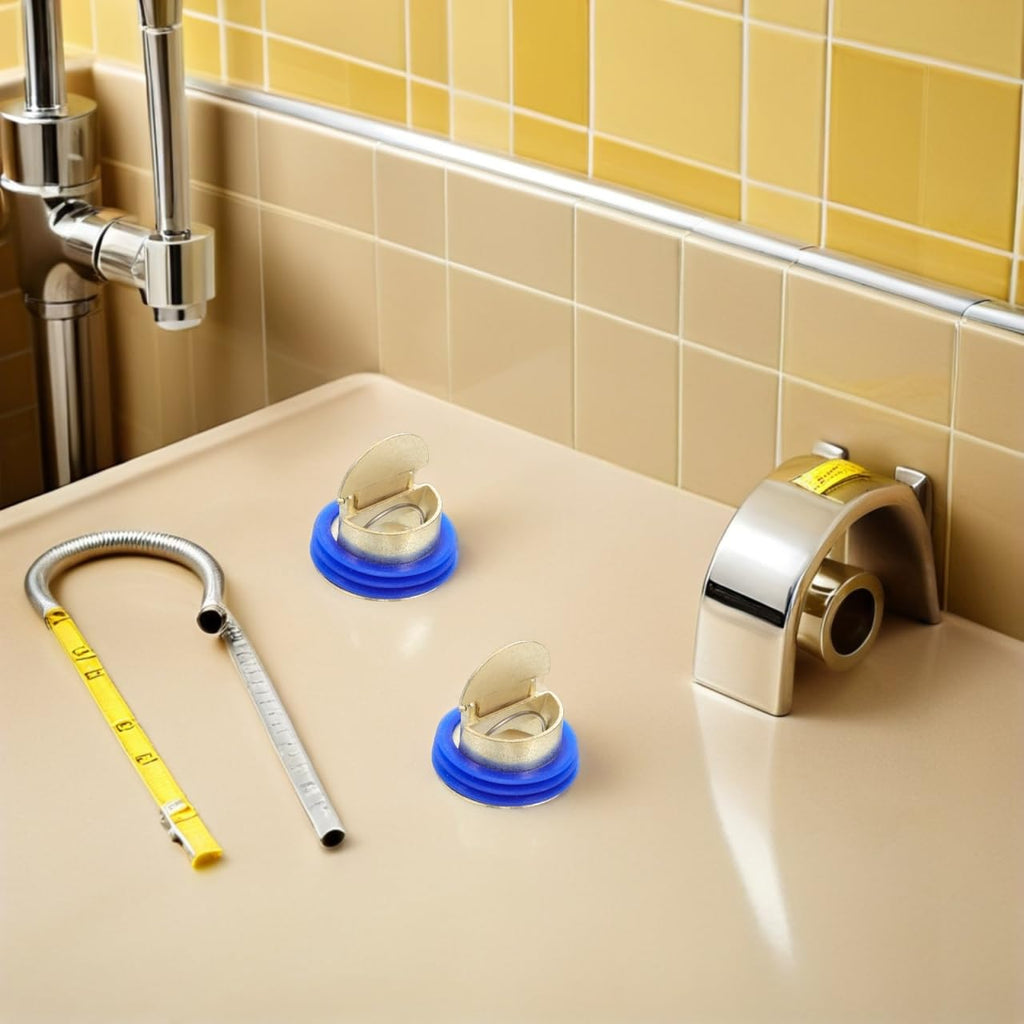 MAGICLULU 2Pcs Shower Drain Backflow Preventer – Copper Alloy Non-Return Drain Valve, Anti-Odour One-Way Floor Insert for Bathroom, Kitchen - image 4