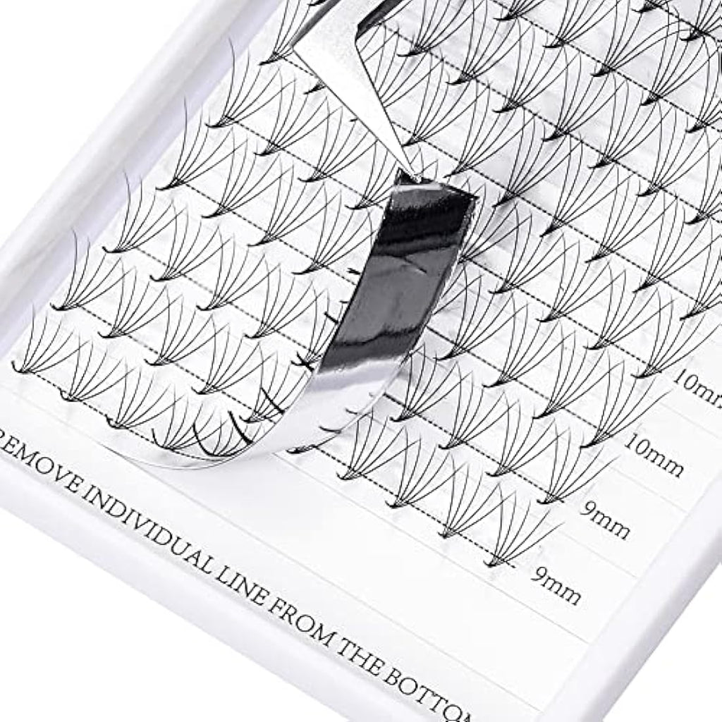 Gemerry 5D Premade Fan Eyelash Extensions | 0.07mm D Curl Russian Volume