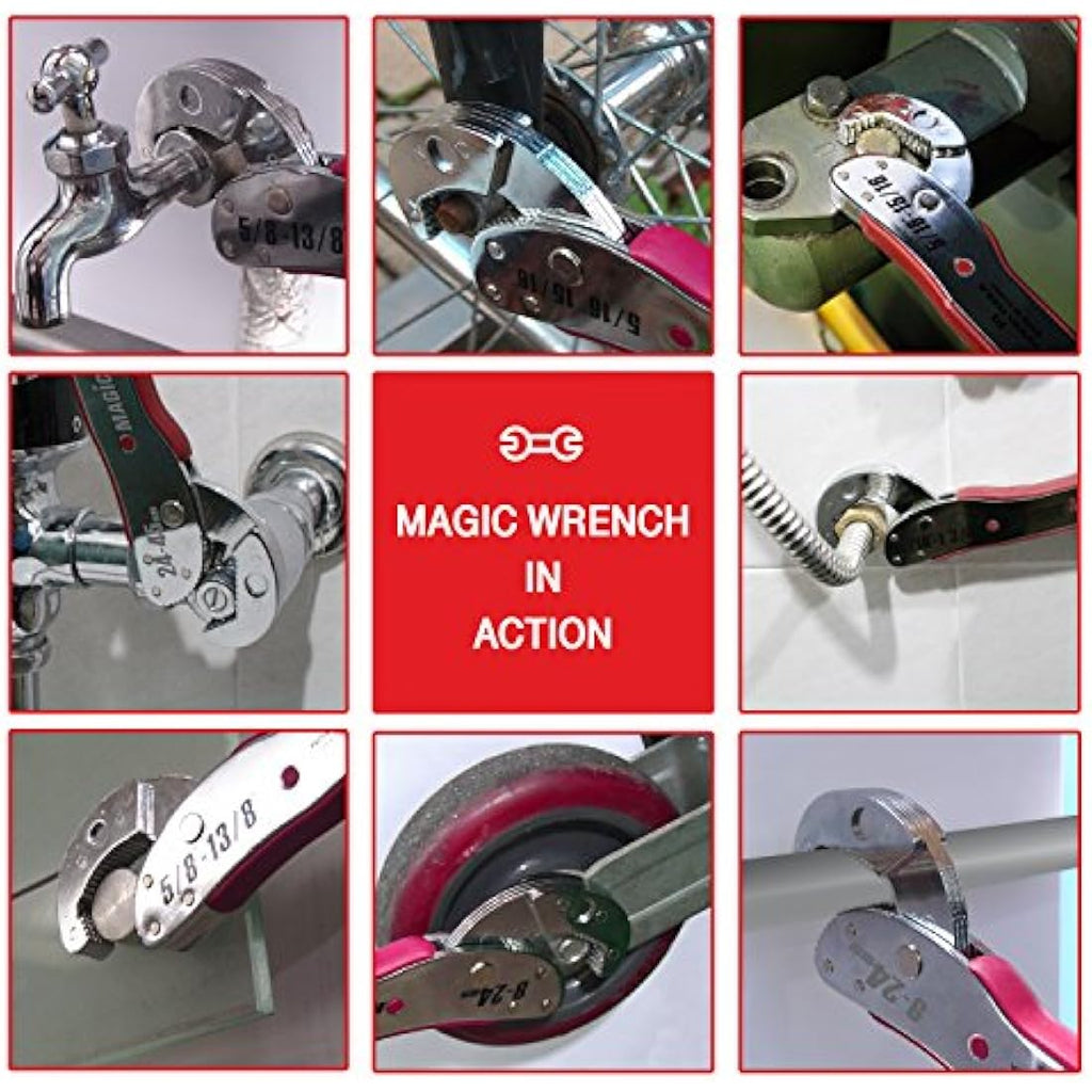Universal Magic Wrench – Heavy-Duty Ratcheting Spanner