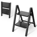 Jolof Store 2-Step Foldable Ladder – Non-Slip Heavy Duty Step Stool