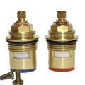 BSP 3/4" Bath Tap Cartridges – 20 Teeth Quarter Turn Pair