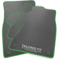 Jolof Store Volvo XC40 2018+ Rubber Car Mats – Luxury Diamond Green Trim