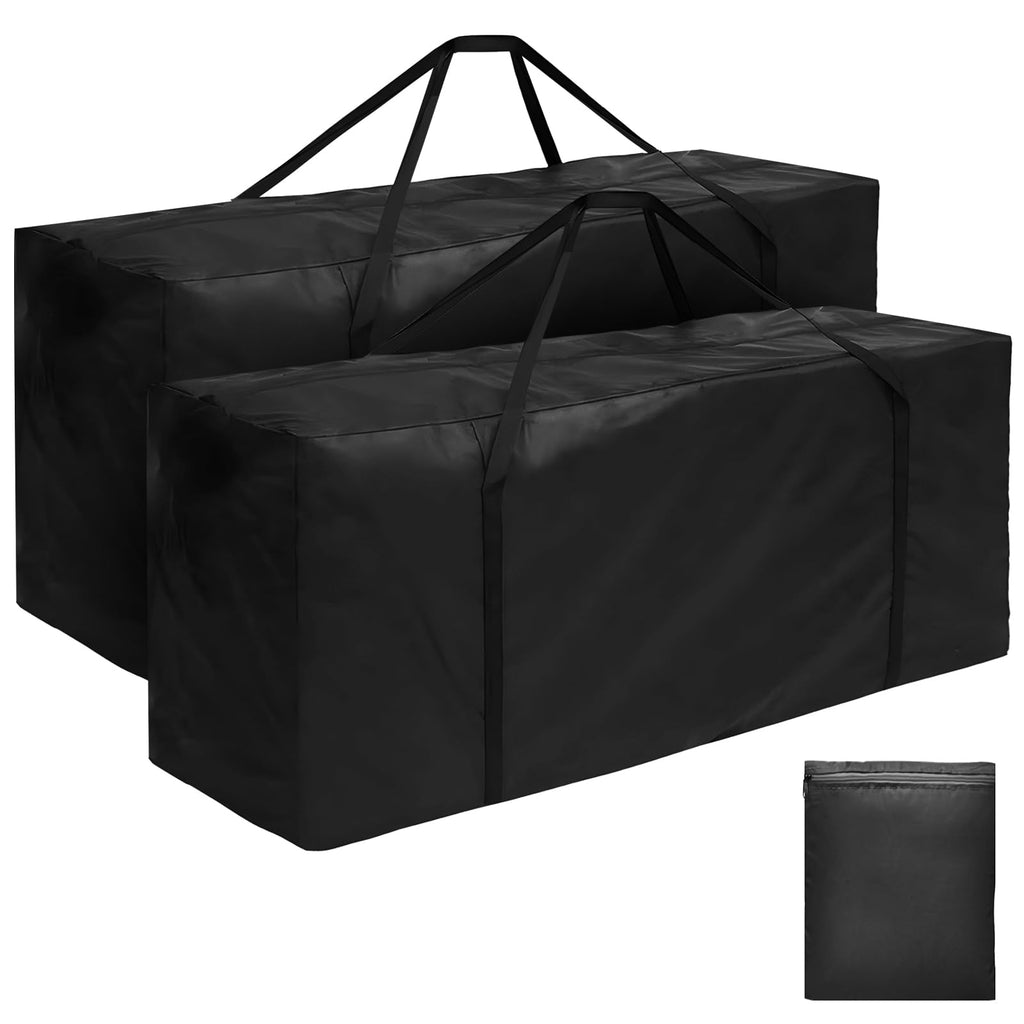 Widesmile 2-Pack 670L Extra Large Waterproof Garden Cushion Storage Bags