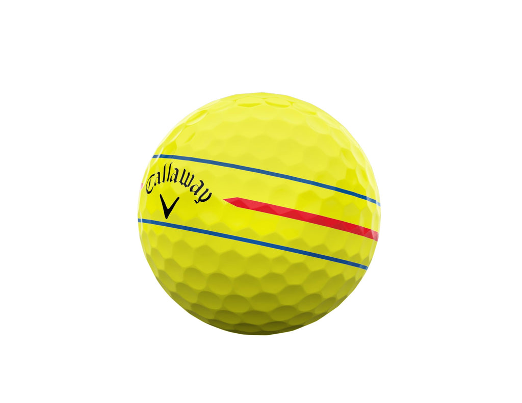 Callaway Chrome Soft 2024 Golf Balls – Yellow 360 Triple Track