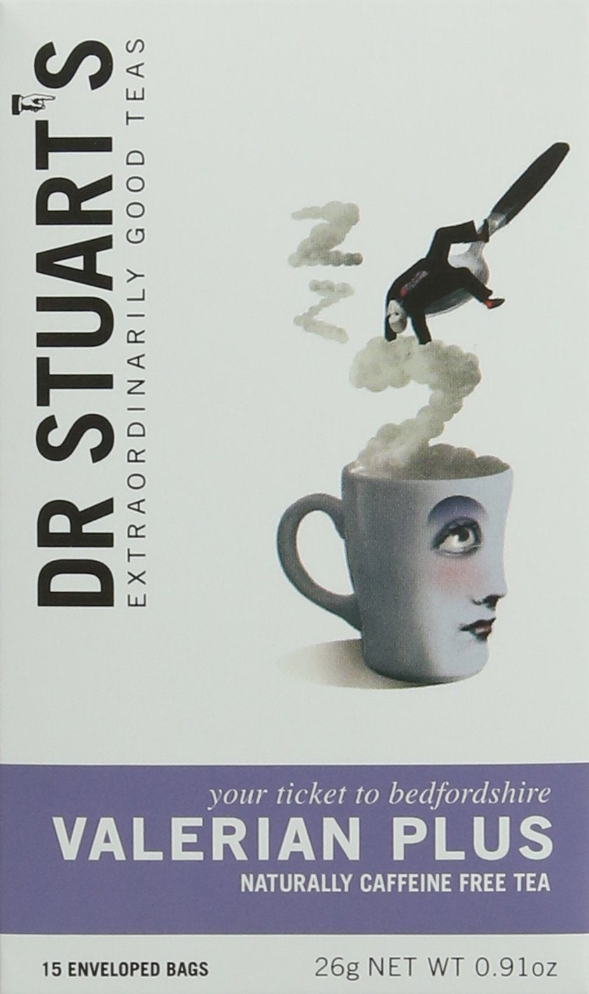 Dr Stuart's Valerian Plus Herbal Tea - Relaxing Sleep Aid - 150 Bags